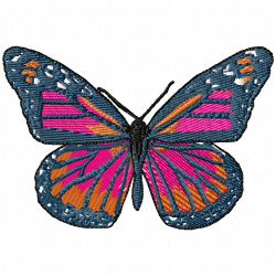Butterfly Embroidery Design 9